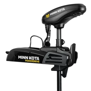 Minn Kota PowerDrive™ 55 Trolling Motor w/Micro Remote – 12V – 55LB – 36″ con Minn Kota MKA-21 Composite Quick Release Bracket