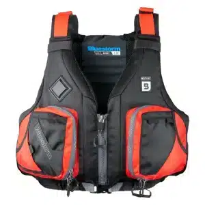 Bluestorm Motive Nitro Red Kayak Fishing Vest L/XL