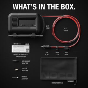 Noco AIR10 10A 36LPM Portable Air Compressor