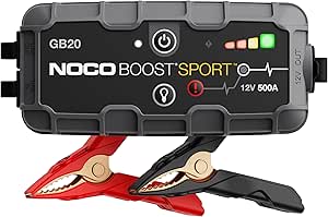 Noco GB20 500A 12V Boost Sport UltraSafe Jump Starter