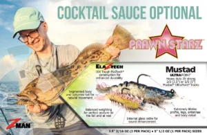 Z-Man PrawnstarZ 3″ 1/8oz 1/0 2pz (Varios Colores a Elegir)