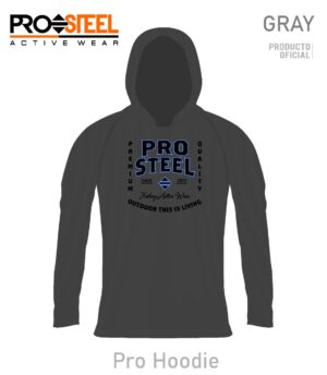 Hoodie Pro Steel Pro Gray Premium -M-