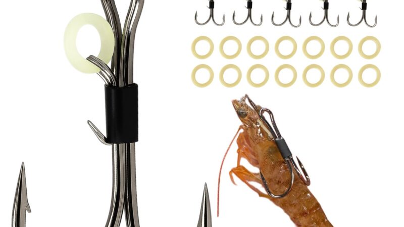 Oxigen Live Puppet Live Shrimp Holder Double Hook 2/0 5pz