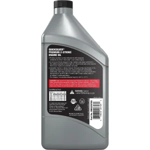 Quicksilver 2-Stroke Premium Marine Engine Oil 946ml 8M0229789 (Aceite motores marinos de 2 tiempos)
