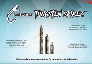 Z-Man Rattle-Snaker® Tungsten SpikeZ (Varios Pesos a Elegir)