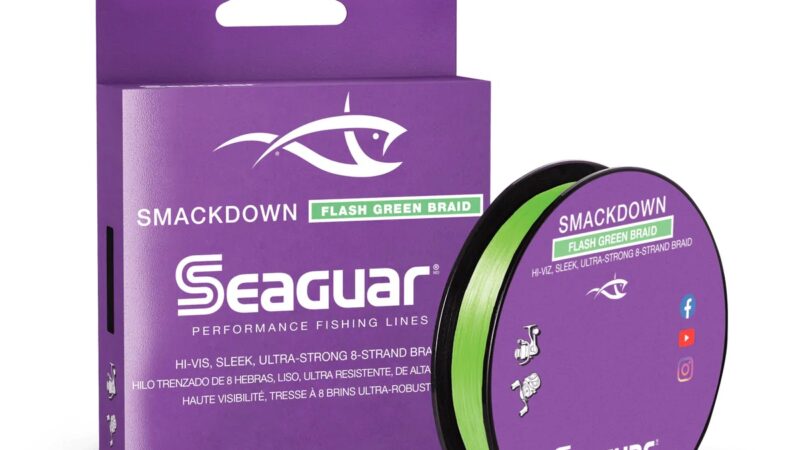 Seaguar SmackDown Braid 150yd Flash Green Braid