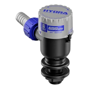 TH Marine HYDRA™ Livewell Pump Entrada Roscada Corta 600GPH (Bomba de Vivero)