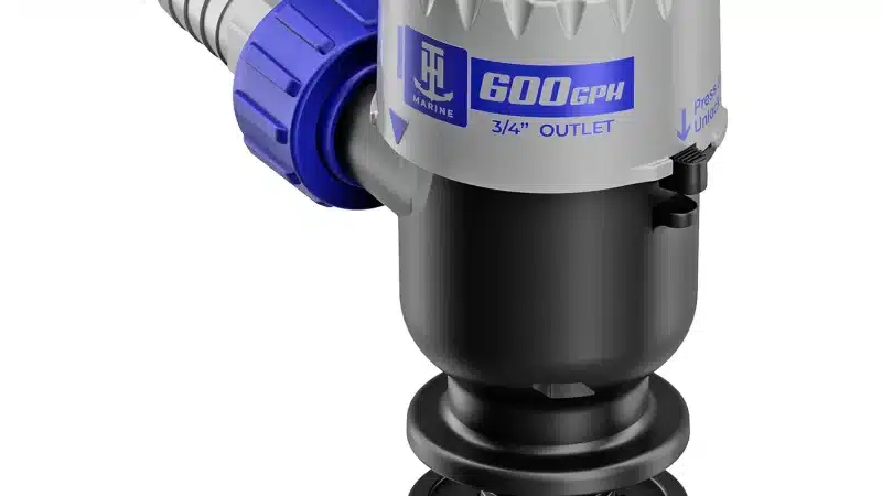 TH Marine HYDRA™ Livewell Pump Entrada Roscada Corta 600GPH (Bomba de Vivero)
