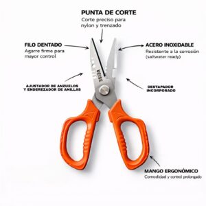 Vense Fishermen Scissors 3″