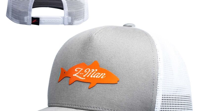 Z-Man Redfish Trucker HatZ Gray/White