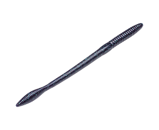 Strike King KVD Perfect Plastic Bullworm 8" 5pk (Varios Colores a Elegir)