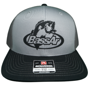 BassAr Trucker Cap Adjustable Gray/Black