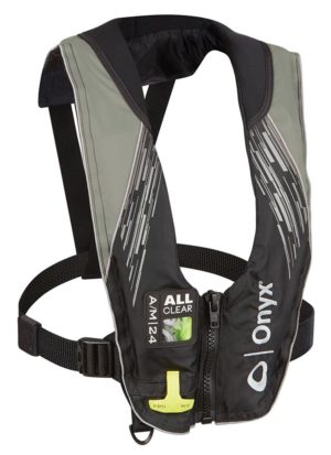 ONYX A/M-24 ALL CLEAR AUTO/MANUAL INFLATABLE LIFE JACKET