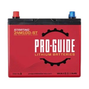 Pro Guide 12V 100AH Group 24 LiFePO4 Starting Battery (Bateria de Arranque)