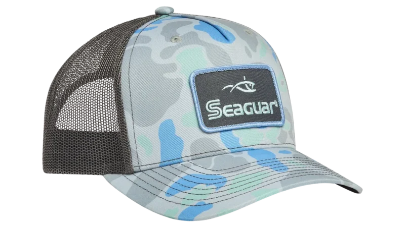 Seaguar Five Panel Camo Trucker Hat (Varios Colores a Elegir)