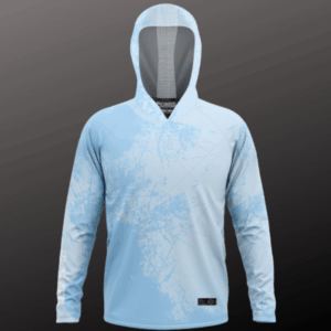 Pro Steel Hoodie Dama Sky Blue Splatter (Varias Tallas a Elegir)