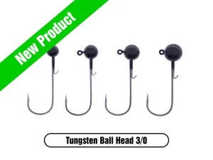 X-Zone Tungsten Ball Head Jig Black (Varios Pesos y Medidas a Elegir)