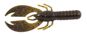 Yum Craw Papi 3.75 – Green Pumpkin Purple Flake